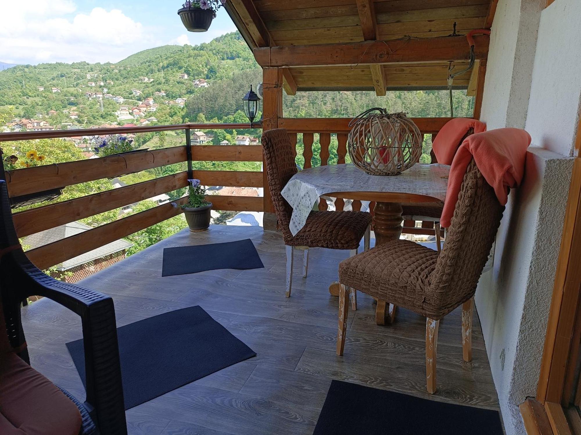 Privatni Smjestaj Kurtalija Hotel Jajce Bagian luar foto
